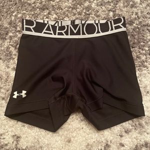 Black Under Armour Spandex Shorts